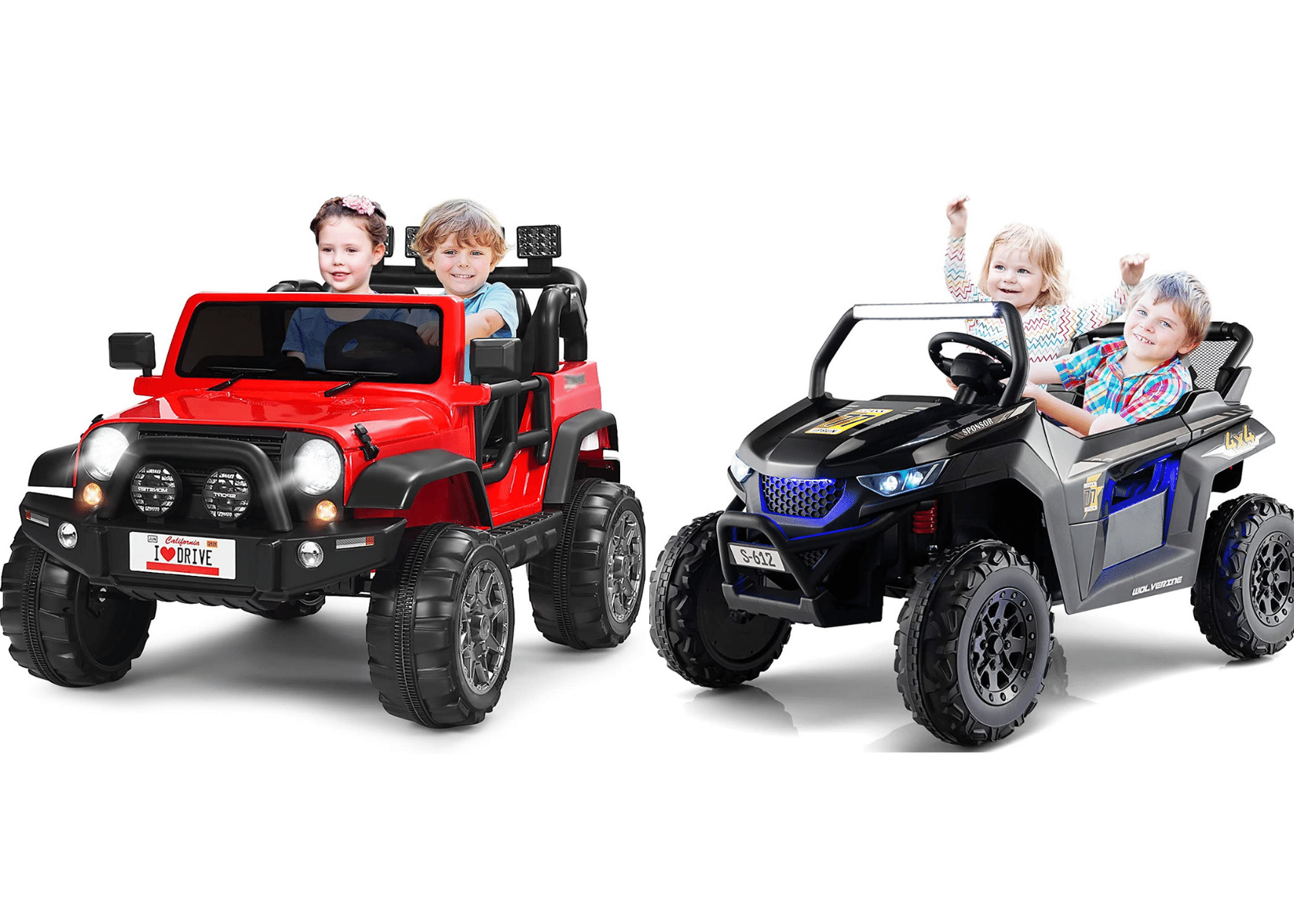 Best 2 Seater Ride On Cars With Parental Remote Control